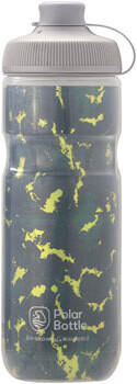 Polar Bottles Breakaway Muck Insulated Shatter Water Bottle - 20oz, Forest/Lightning