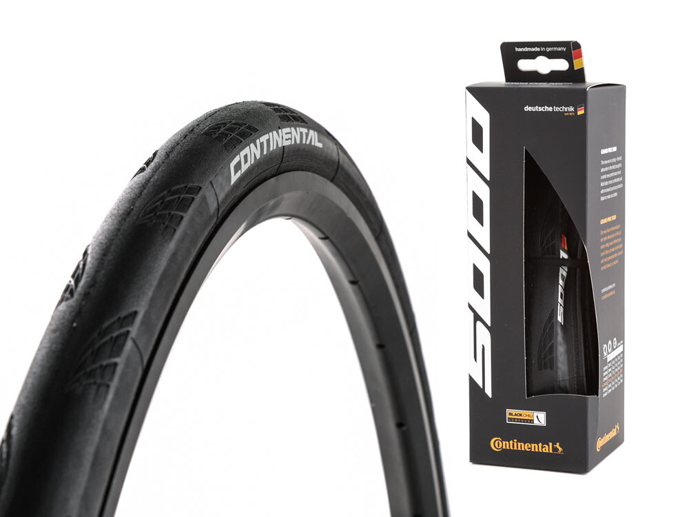 Continental Grand Prix 5000 Tire - 700 x 25, Clincher, Folding, Black, 330tpi