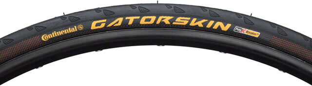 Continental Gatorskin Tire - 700 x 25, Clincher, Folding, Black, 180tpi