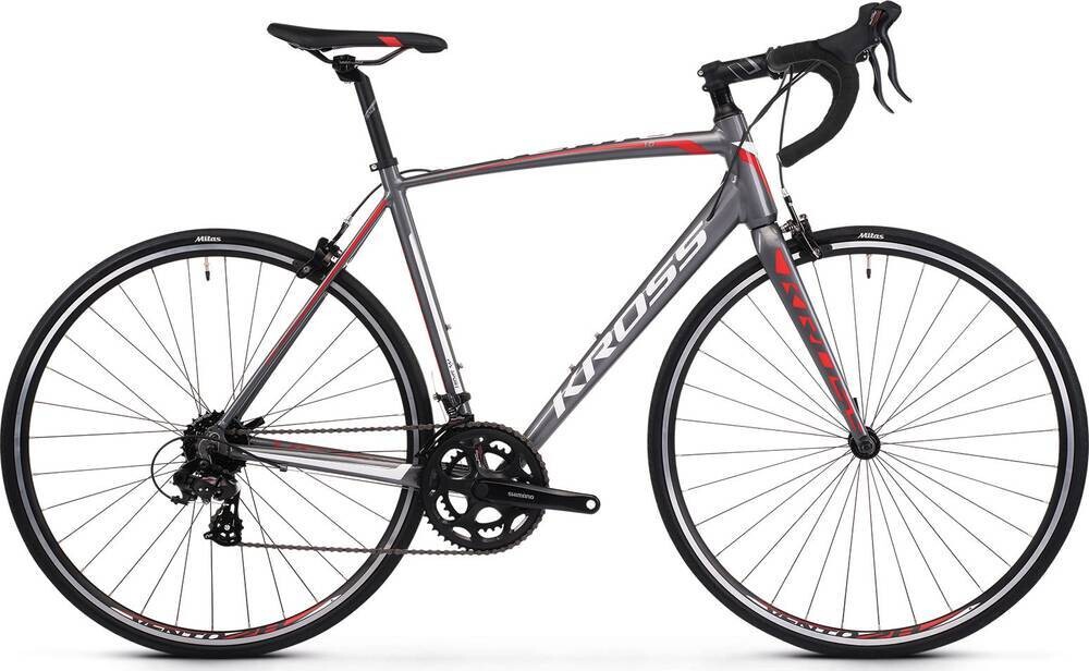 Kross VENTO 1.0 2020, aluminum frame and carbon fork, Large 7-Speed