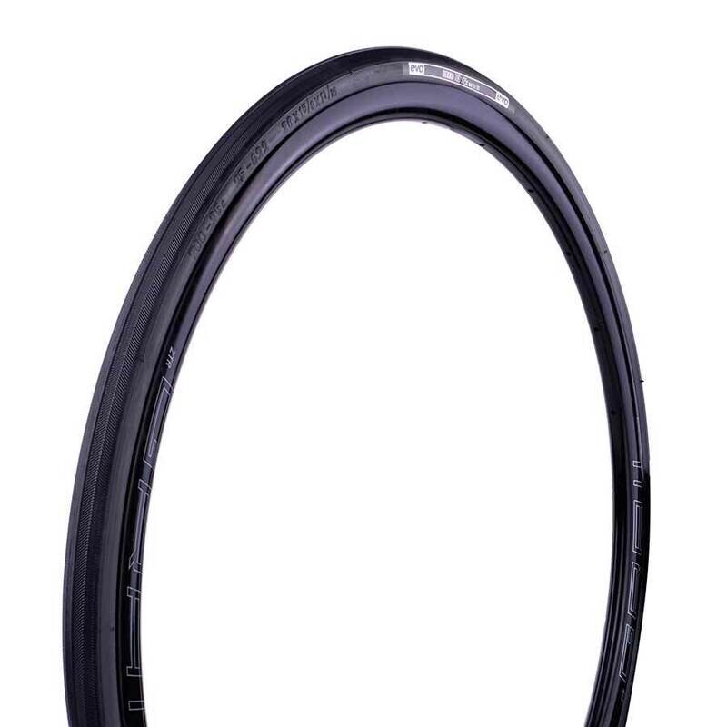 EVO, Dekko, Tire, 700x25C, Wire, Clincher, Black