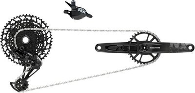 SRAM NX Eagle Groupset: 170mm 32 Tooth DUB Boost Crank Rear Derailleur 11- J1038