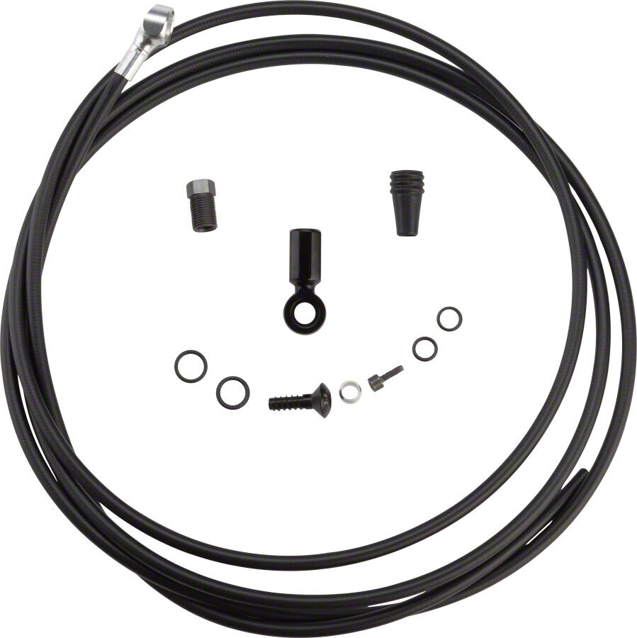 SRAM Road Disc Brake Hydraulic Hose Kit Flat Mount Calipers Black 2000mm  31383