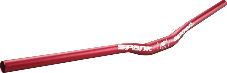 Spank Spoon Bars 785mm Wide 20mm Rise 31.8mm Clamp Red K3777