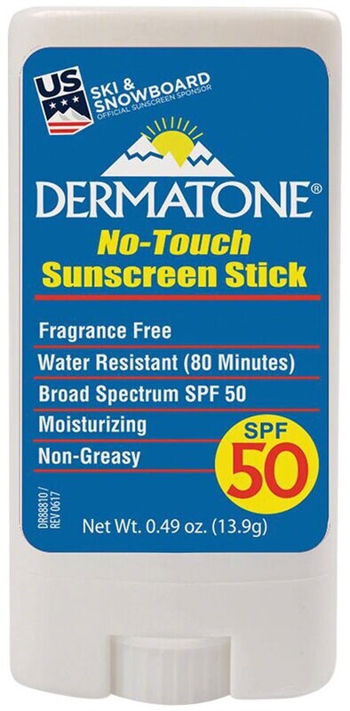 Dermatone No-Touch Sunscreen Stick - 0.49oz, SPF 50