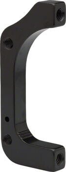 Tektro Rear 180mm Post Mount Adaptor for Disc Brakes Black 6226