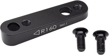 Tektro Disc Brake Adaptor - Rear Flat Mount, Compatible with 160mm Rotor
