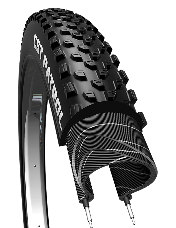 CST Patrol 29 x 2.4" Folding MTB Black
