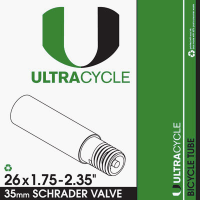 ULTRACYCLE SCHRADER VALVE TUBES,  26'' x 1.75-2.35''
