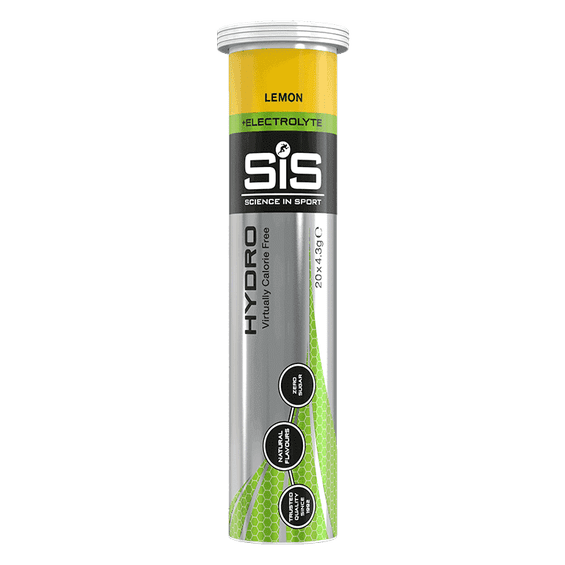 SIS ELECTROLYTE TABLETS 20 UNITS LEMON