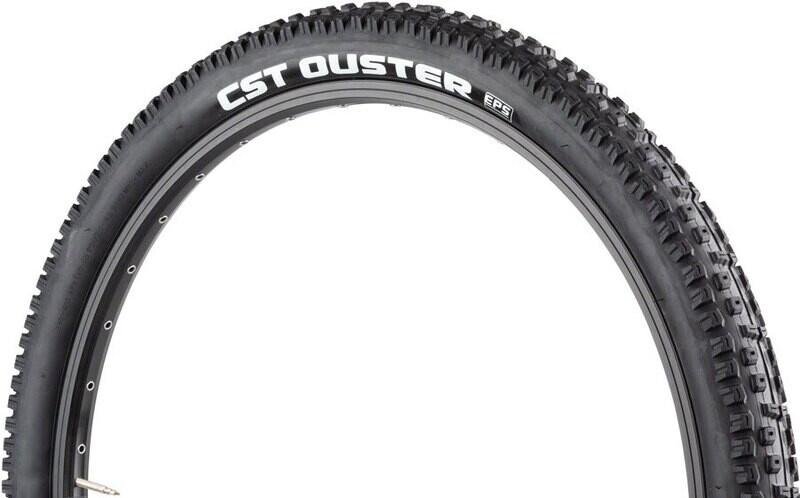 CST Ouster Tire - 26 x 2.25, Clincher, Folding, Black, EPS Puncture Protection, Dual Compound *OE Packaging