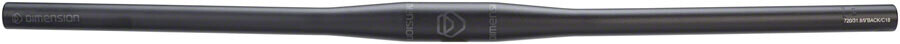 Dimension Mountain Handlebar: Flat 31.8 720mm wide Black J1052