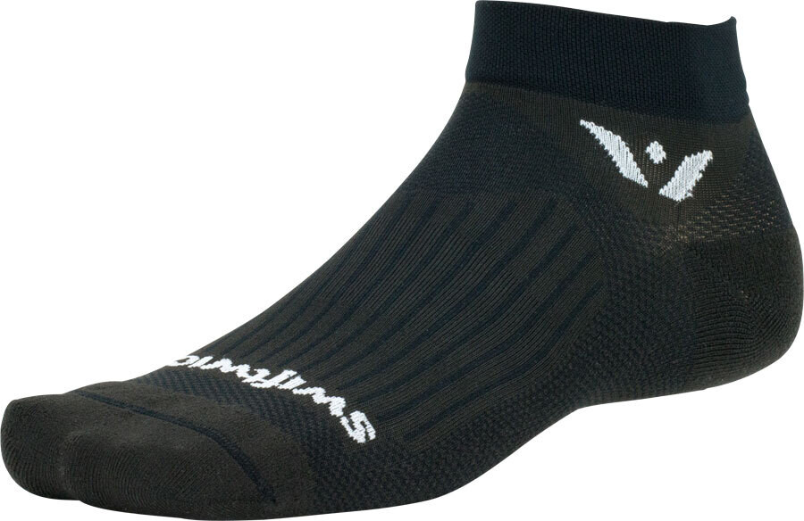 Swiftwick Aspire One Socks - 1 inch, Black, Large