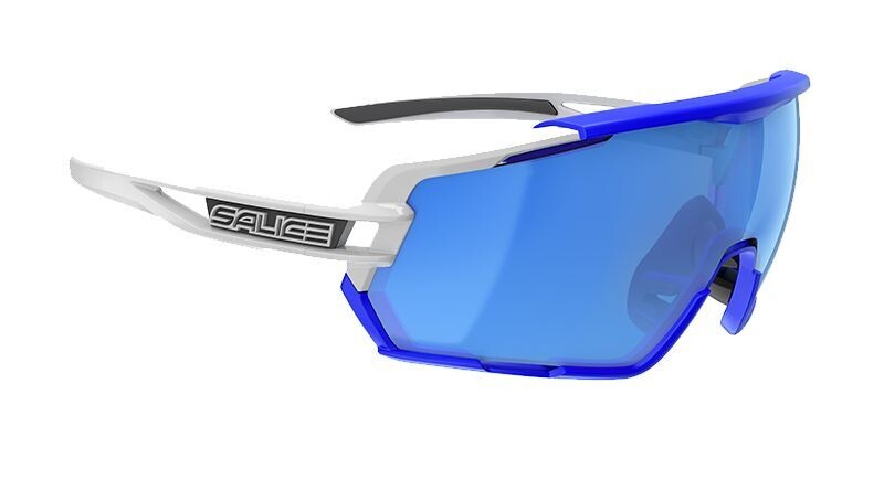 Salice Unisex Sunglasses High-Tech Model 020 - White Blue