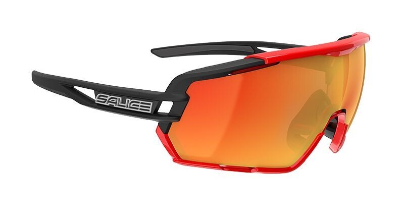 Salice Unisex Sunglasses High-Tech Model 020 - Black Red