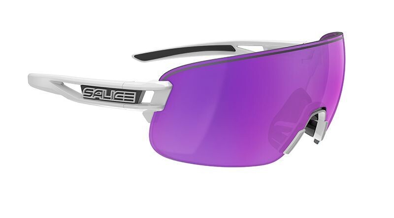 Salice Unisex Sunglasses High-Tech Model 021- White Violet