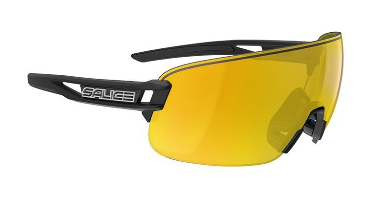 Salice Unisex Sunglasses High-Tech Model 021- Black Gold