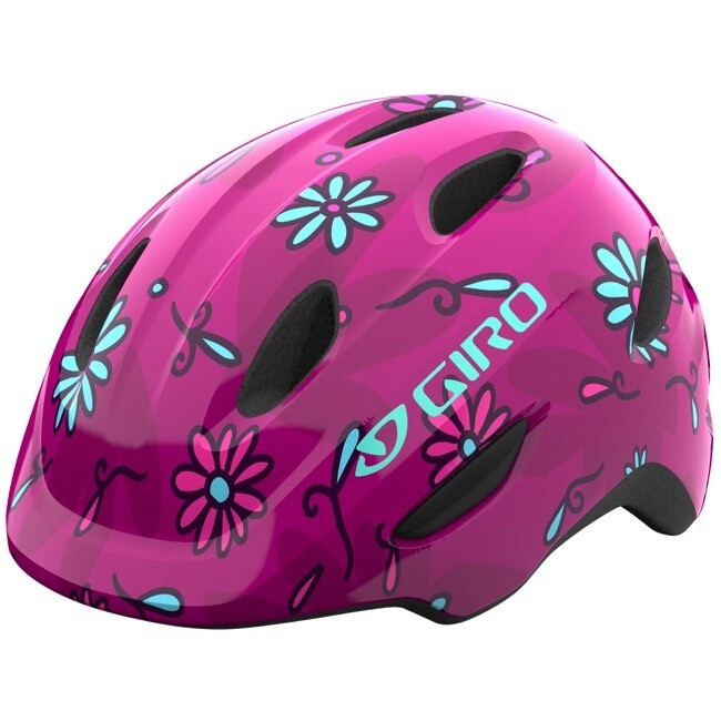 Giro Scamp MIPS Youth Helmet - Pink Street Super Daisies - XS - SMALL