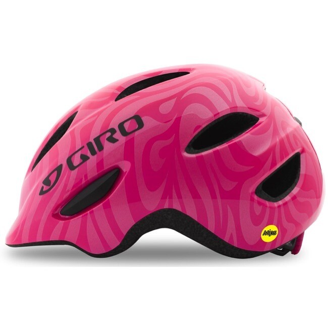Giro Scamp MIPS Youth Helmet 2022 - Bright Pink/Pearl- XS