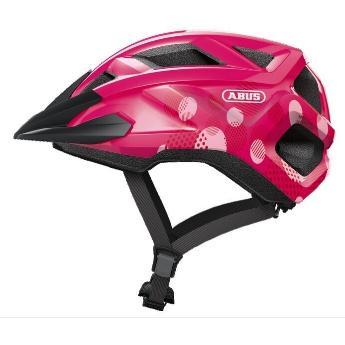 Abus MountZ Kid's Helmet - Fuchsia Pink , Children's, Medium 52-57