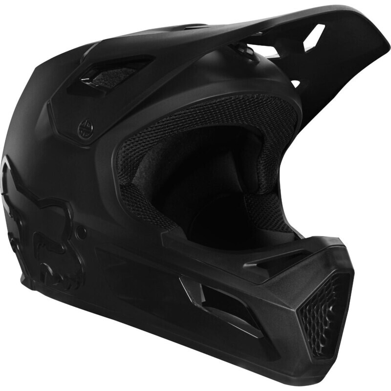 Fox Racing Rampage MIPS Downhill MTB Bicycle Helmet Flat Matte Black Medium M