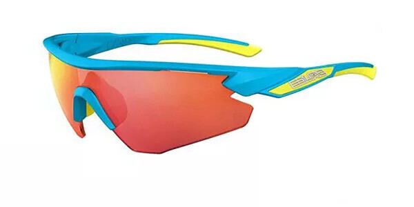 Salice Unisex Sunglasses High-Tech Model 012 RWP LENSES TURQUOISE RED