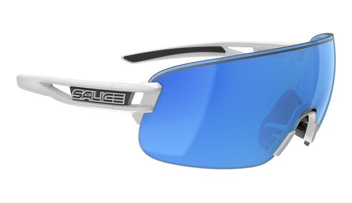 Salice Unisex Sunglasses High-Tech Model 021 RW WHITE BLUE