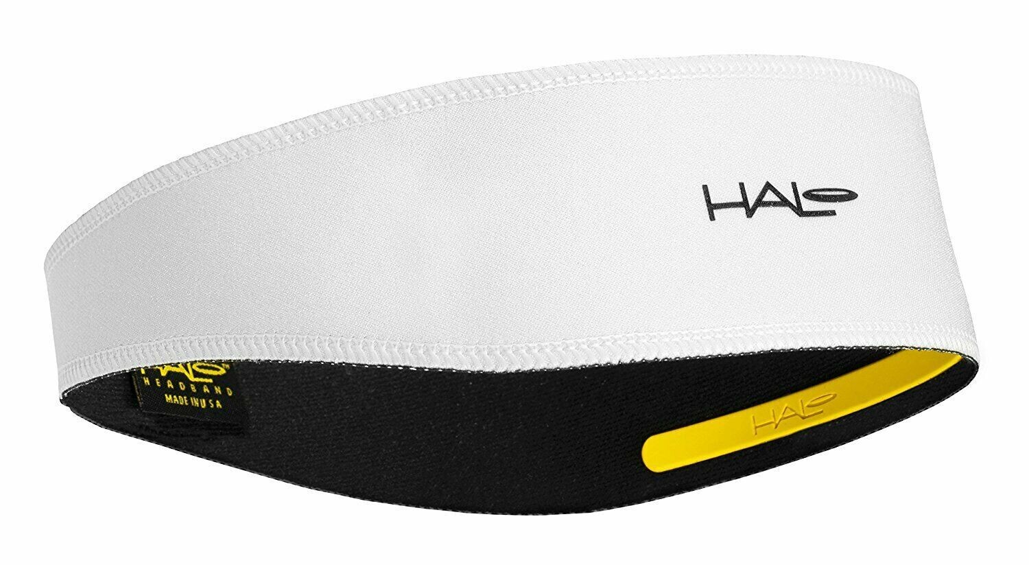 Halo I Tie Headband: White