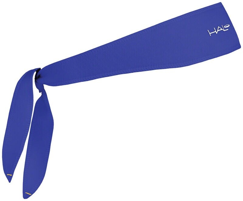 Halo I Tie Headband: Royal Blue