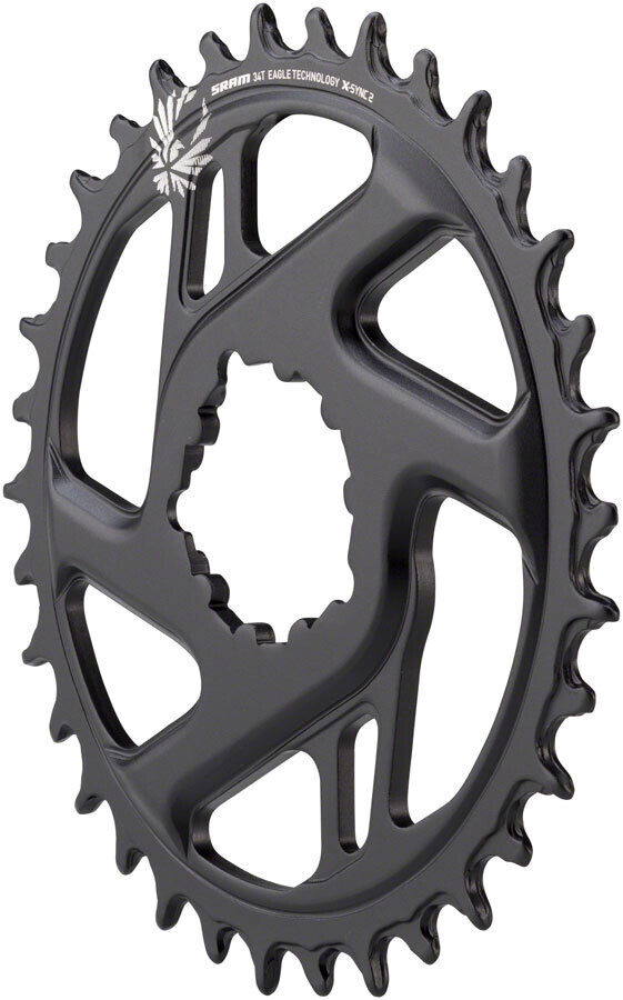 SRAM X-Sync 2 Eagle Cold Forged Direct Mount Chainring 34T Boost 3mm Offset J1150