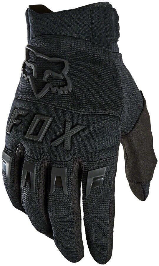 Fox Racing Dirtpaw Glove - Black/Black, Full Finger (L)