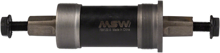 MSW ST100 Square Taper English Bottom Bracket - 73 x 122.5mm
