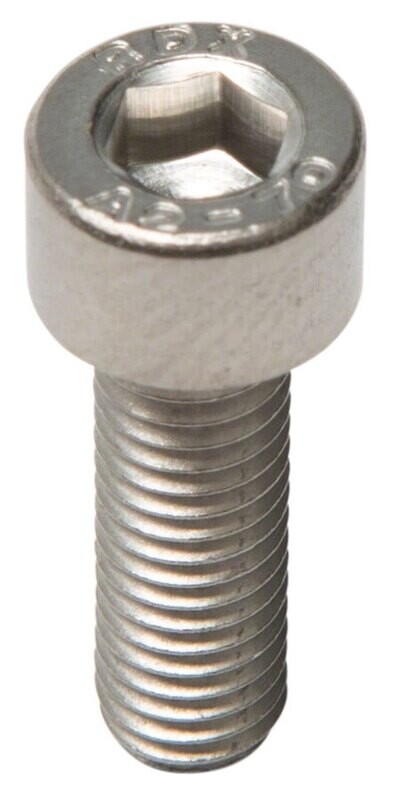 Omega M6 x 20.0mm Stainless Socket Head Bolt 2pcs