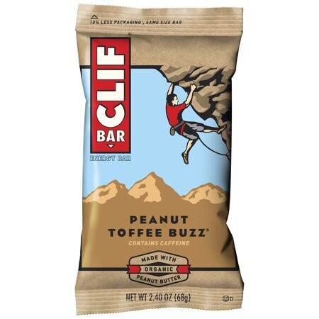 Clif Bar Original: Peanut Toffee Buzz with Caffeine