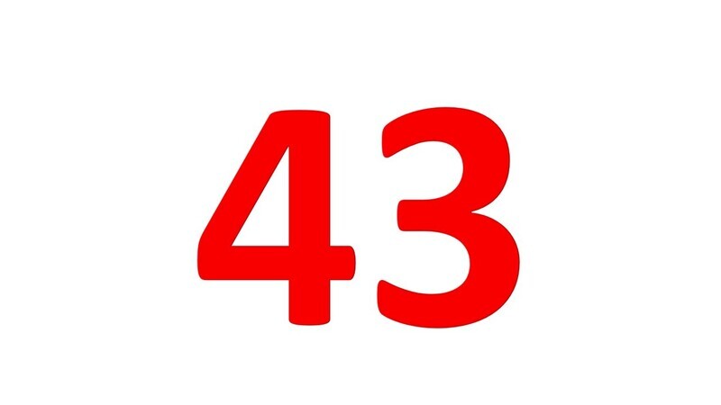 43