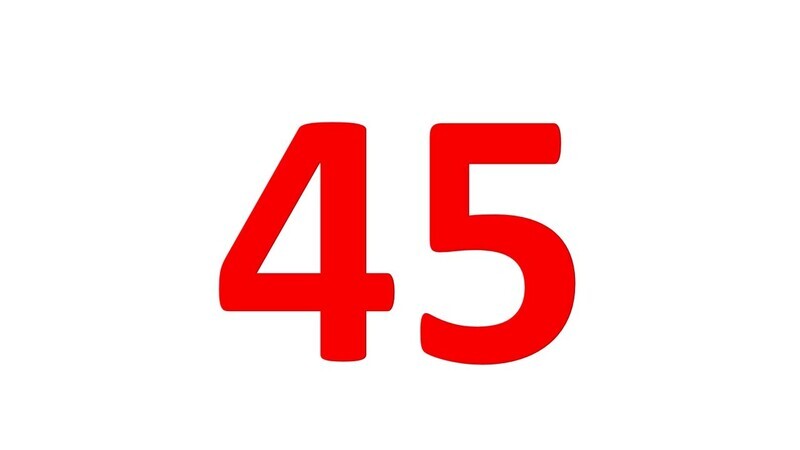 45