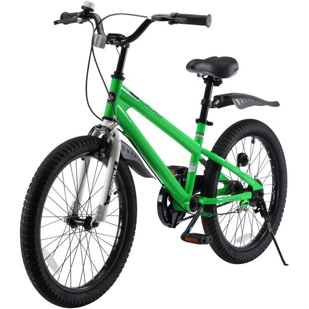RoyalBaby Freestyle Kids Bike 20'' inch Girls and Boys Kids Bicycle with Kickstand Green