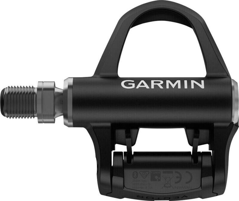 Garmin Vector 3 Pedals - Single Sided Clipless, Composite, 9/16", Black, Pair, Left Sensor