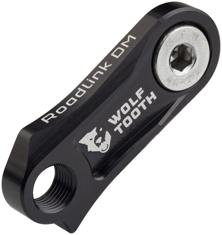 Wolf Tooth RoadLink Direct Mount for Shimano R8000/R9100 Rear Derailleurs when using Wide-Range Cassettes