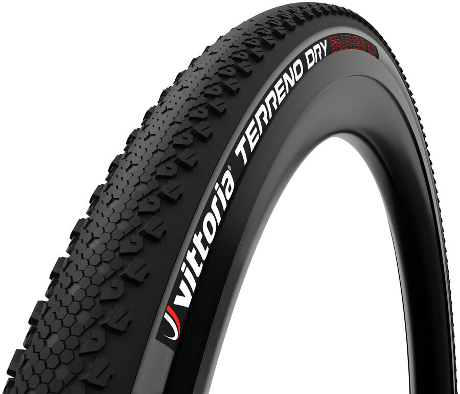 Vittoria Terreno Dry Tire - 700 x 35, Clincher, Folding, Black