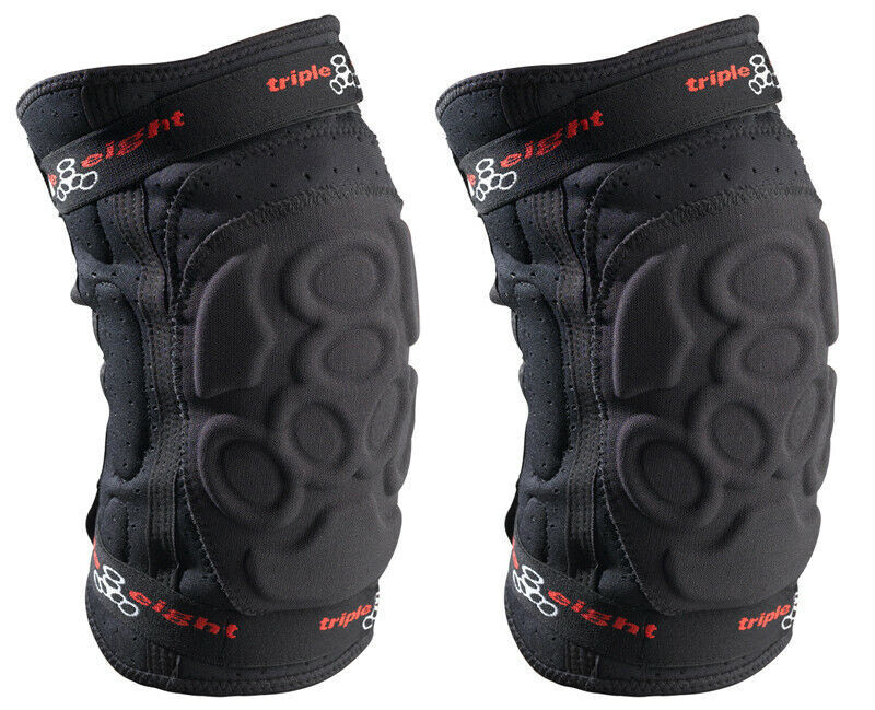 Triple Eight Exoskin Knee Pads Pad Set Triple8 Exoskin Knee Lg
