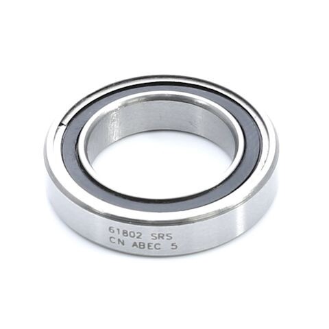 Enduro 61802 LLB Ball Bearing 15 x 24 x 5mm EBEC 5 - Silver