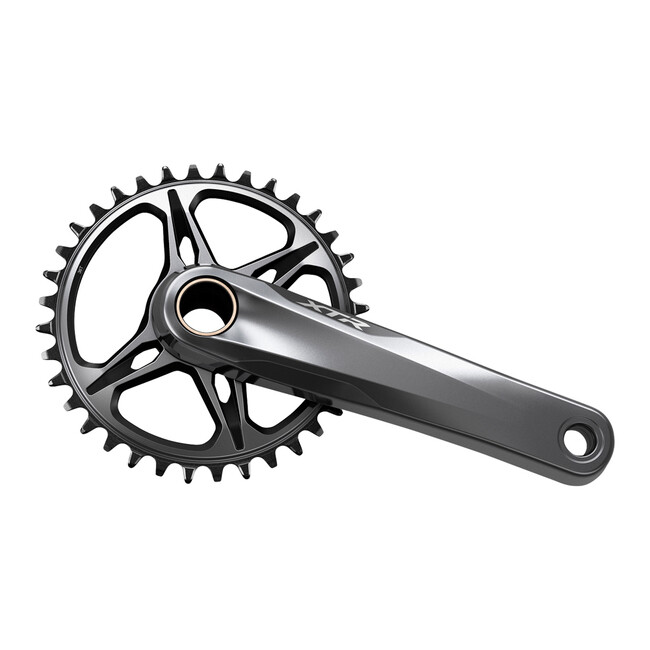 FRONT CHAINWHEEL, FC-M9100-1, XTR, FOR REAR 12-SPEED, HOLLOWTECH 2,170MM, W/O CHAINRING, W/O CHAIN GUARD, W/O BB