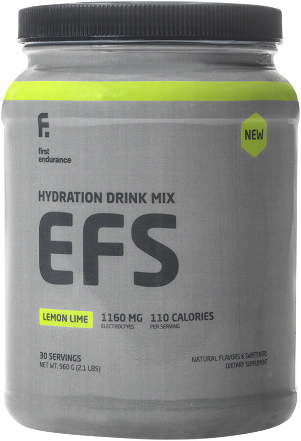 1st Endurance EFS Drink Mix: Lemon-Lime 30 Serving Canister