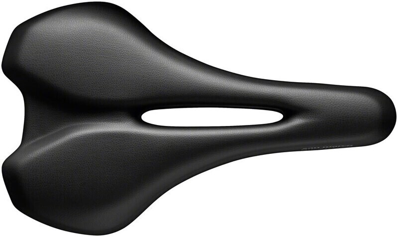 Selle San Marco Sportive Open-Fit Saddle - Steel, Black, Unisex, Small