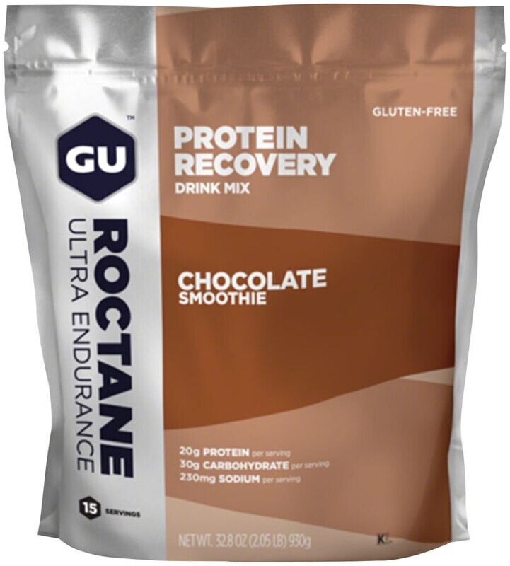 GU Roctane Recovery Drink Mix: Chocolate Smoothie, 15 Serving Packet