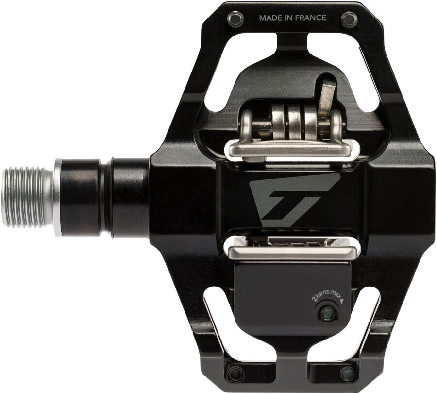 Time SPECIALE 8 Pedals - Dual Sided Clipless with Platform, Aluminum, 9/16&quot;, Black