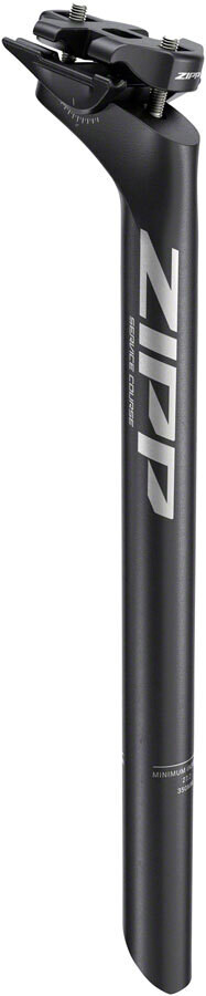 Zipp Speed Weaponry Service Course Seatpost: 27.2mm Diameter, 350mm Length, 20mm Offset, Bead Blast Black, B2
