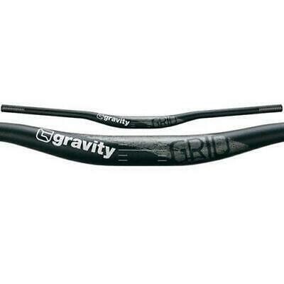 FSA GRID RISER BAR, (35.0) 20MM/800MM - BLACK