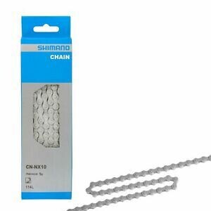 Shimano Nexus CN-NX10 Chain - Single Speed 1/2&quot; x 1/8&quot;, 114 Links, Silver